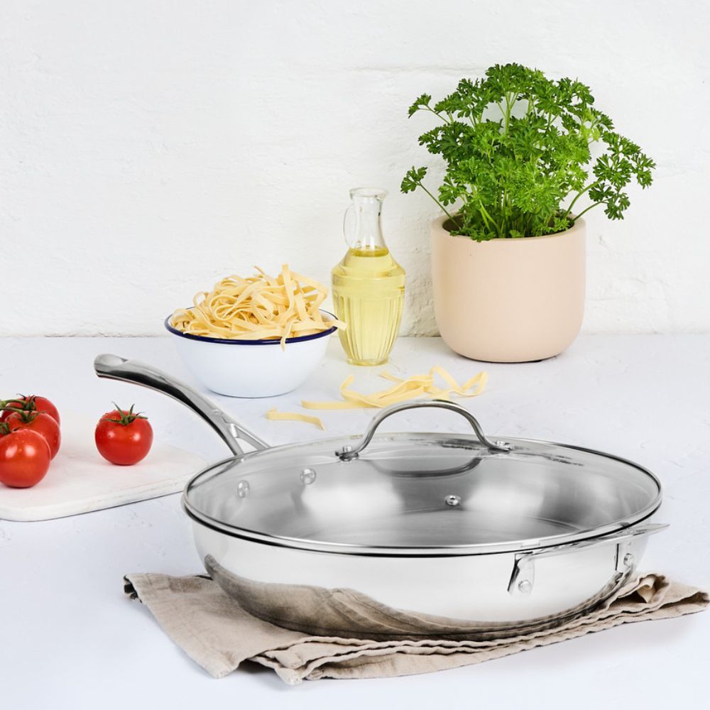 Swiss Diamond Premium Steel DLX 6pc Cookware Set