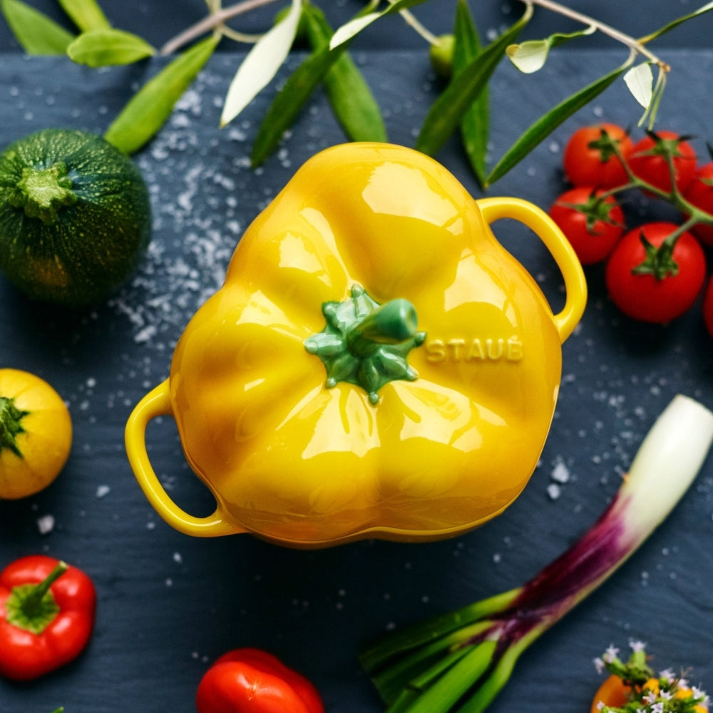 Staub Mini Capsicum Ceramic Cocotte
