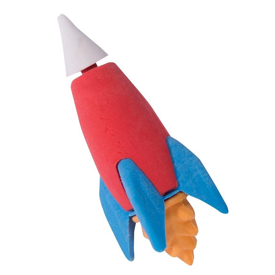 IS Gift Erase It! Space Set of 4 Erasers (4 Packs)