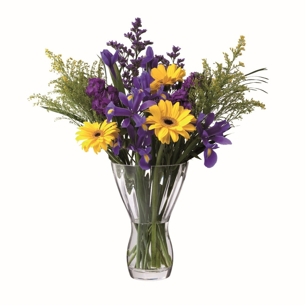 Dartington Florabundance Crystal Bouquet Vase 24cm