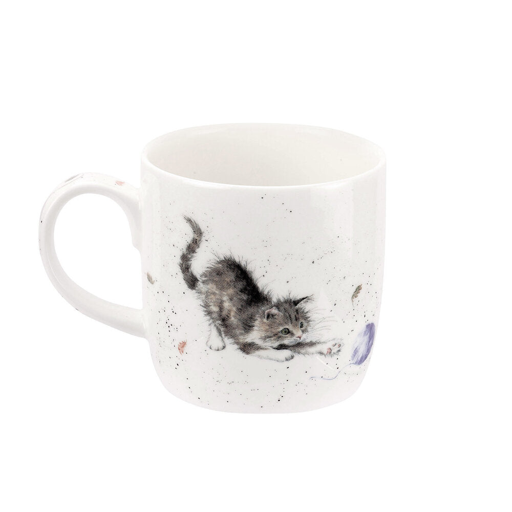 Royal Worcester Wrendale Designs Mug - Cat and Mouse