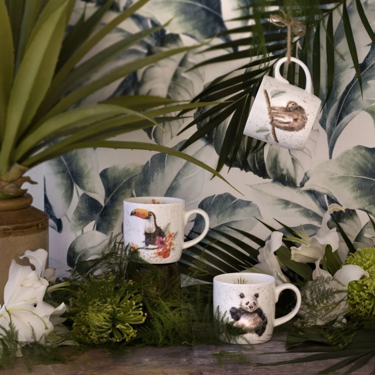 Royal Worcester Wrendale Designs Mug - Panda