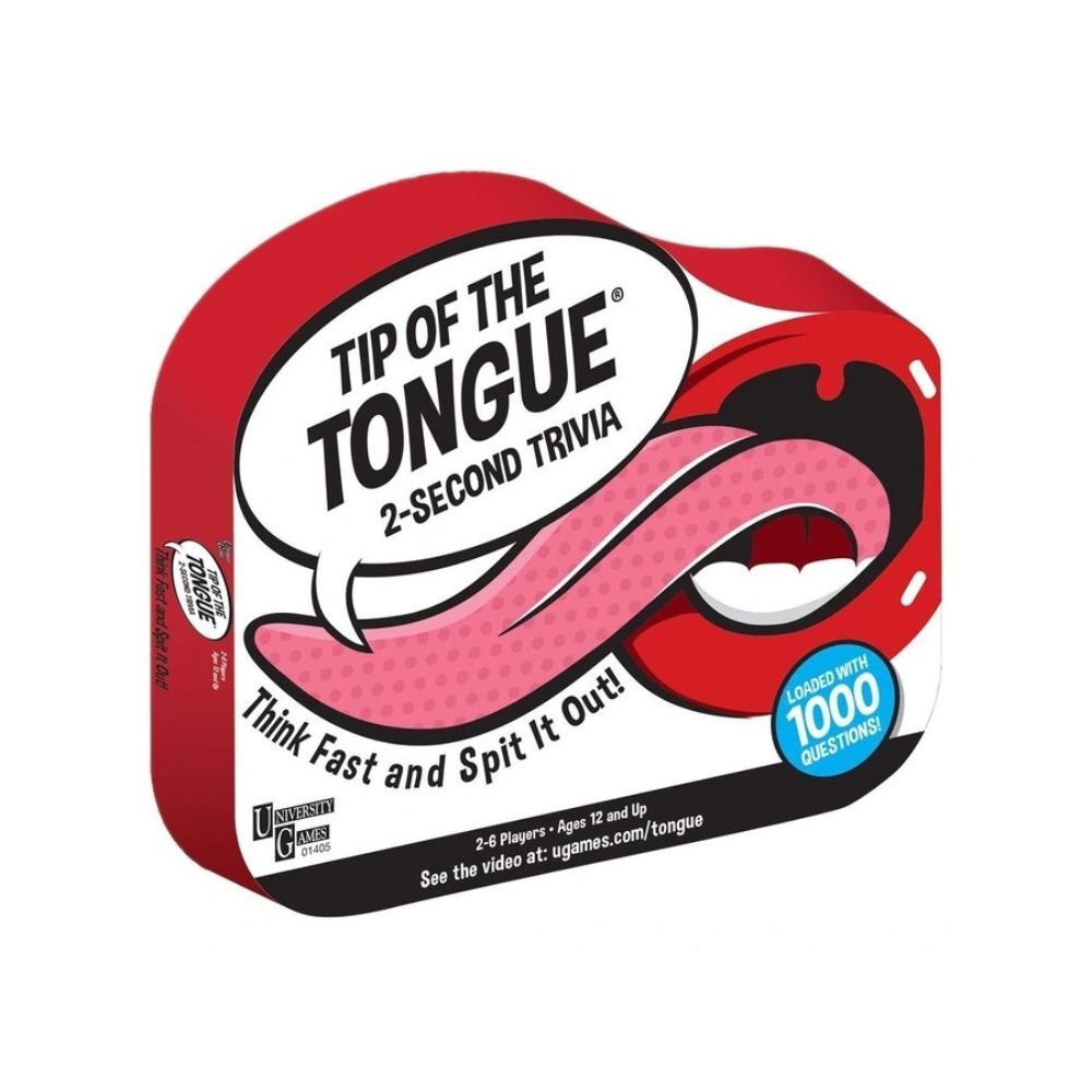 University Games Tip of the Tongue Trivia Game