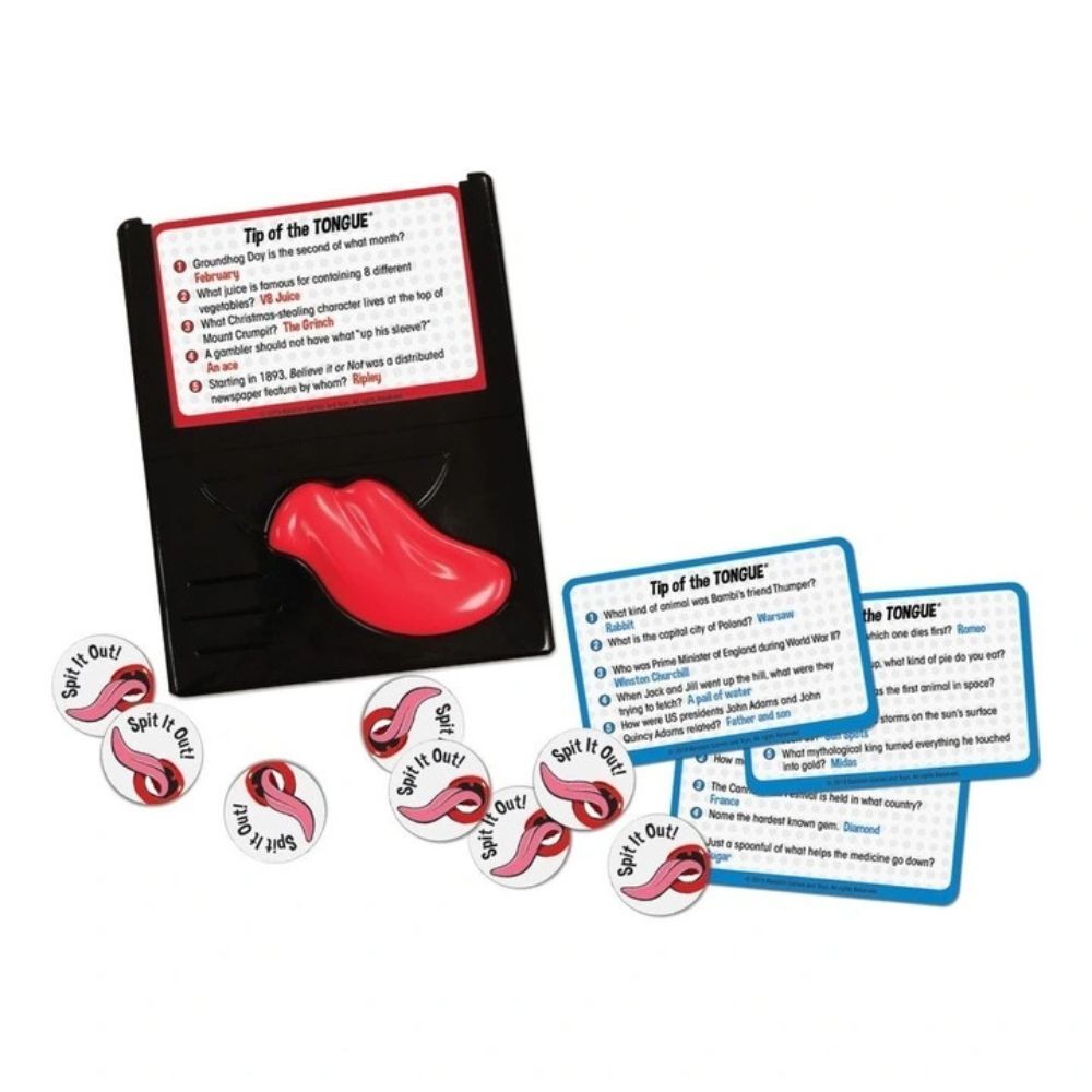 University Games Tip of the Tongue Trivia Game