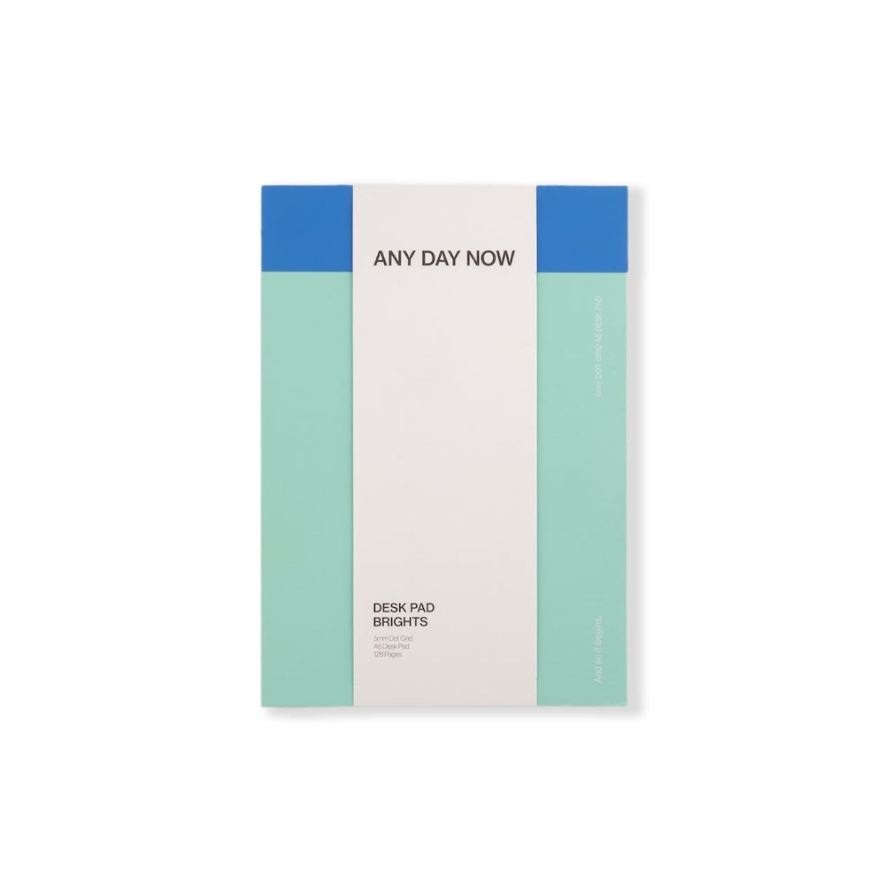 Any Day Now Soft Touch Desk Pad A5 Dot Grid