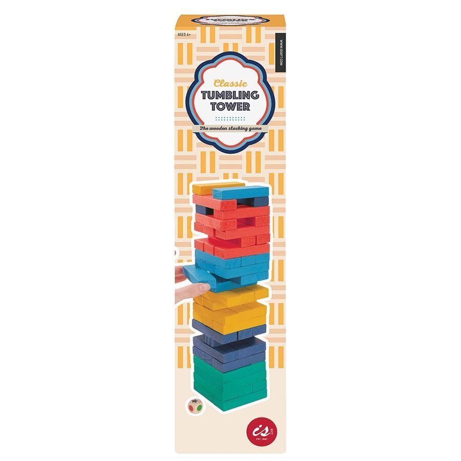 IS Gift Classic Coloured Tumbling Tower