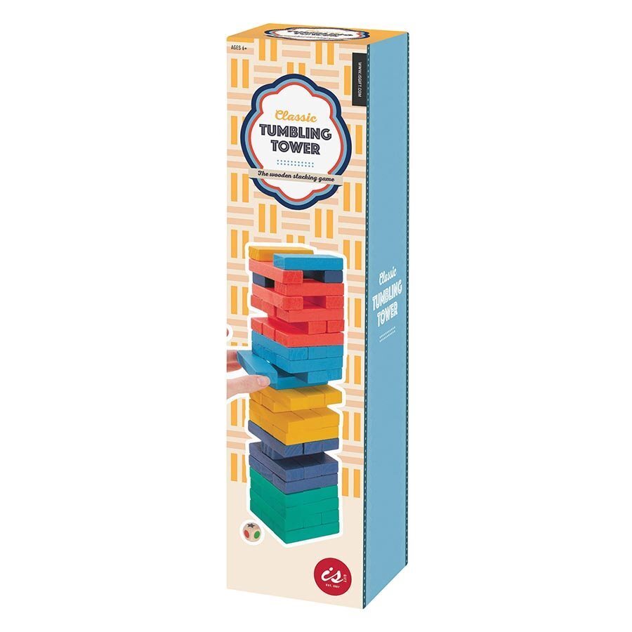 IS Gift Classic Coloured Tumbling Tower