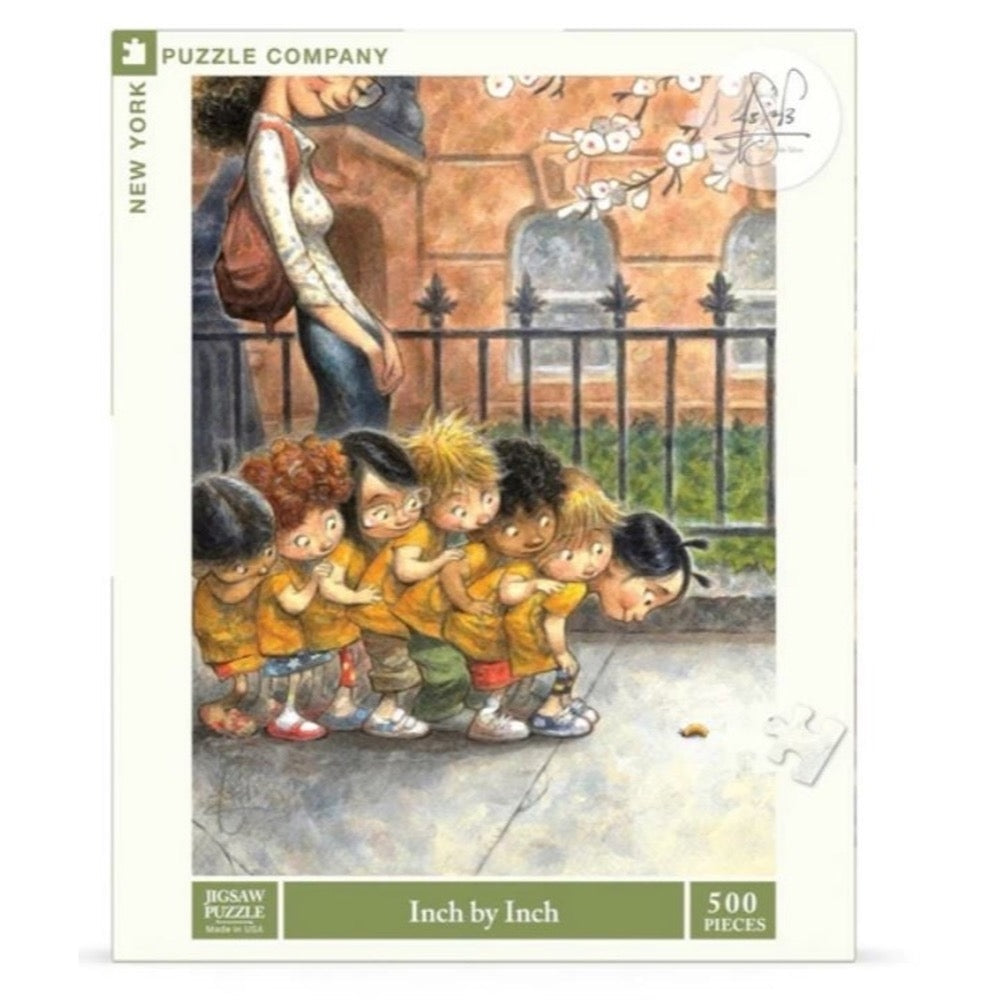 New York Puzzle Company 500 Piece Puzzle Inch by Inch