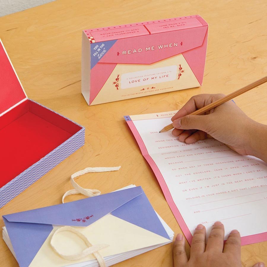 Knock Knock Letters to the Love of My Life Read Me When Box