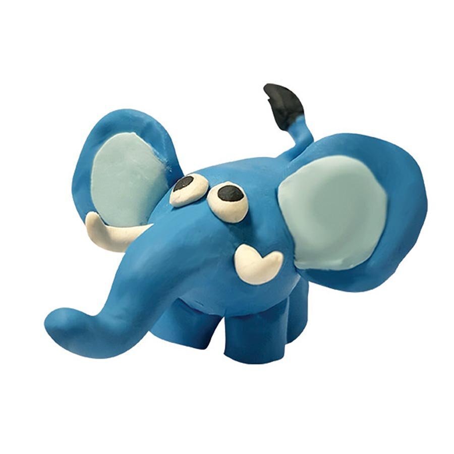 Lagoon Plasticine Animal Modelling Kit - Elephant