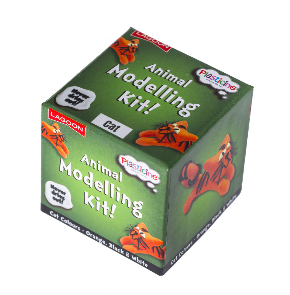Lagoon Plasticine Animal Modelling Kit - Cat