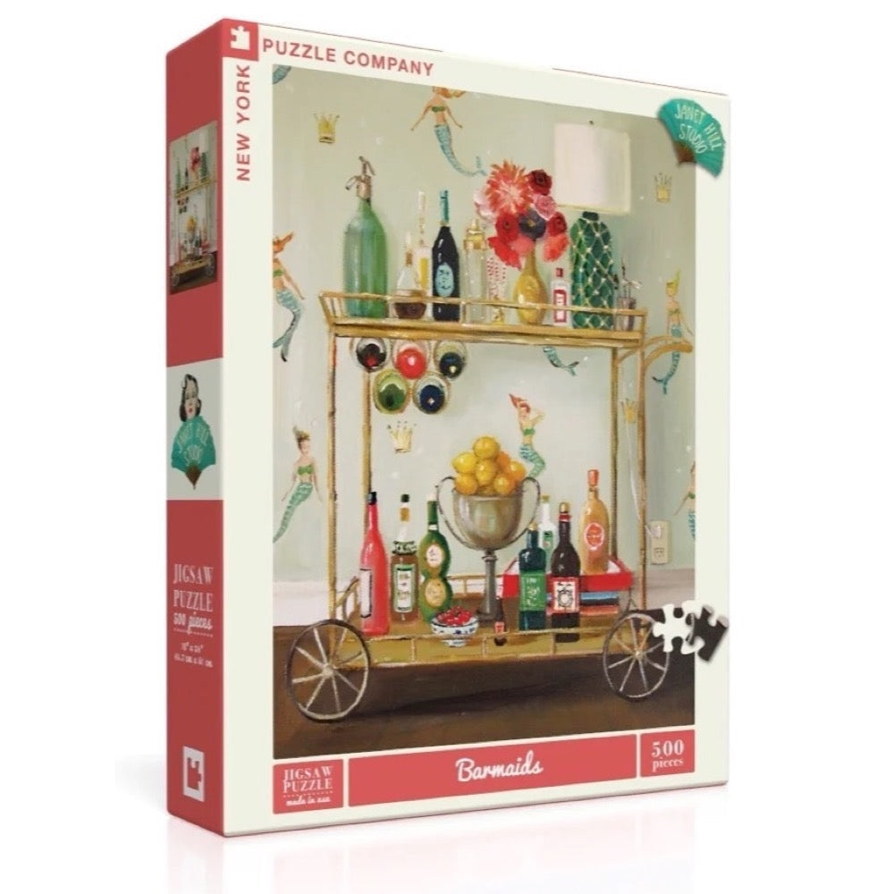 New York Puzzle Company 500 Piece Puzzle Barmaids
