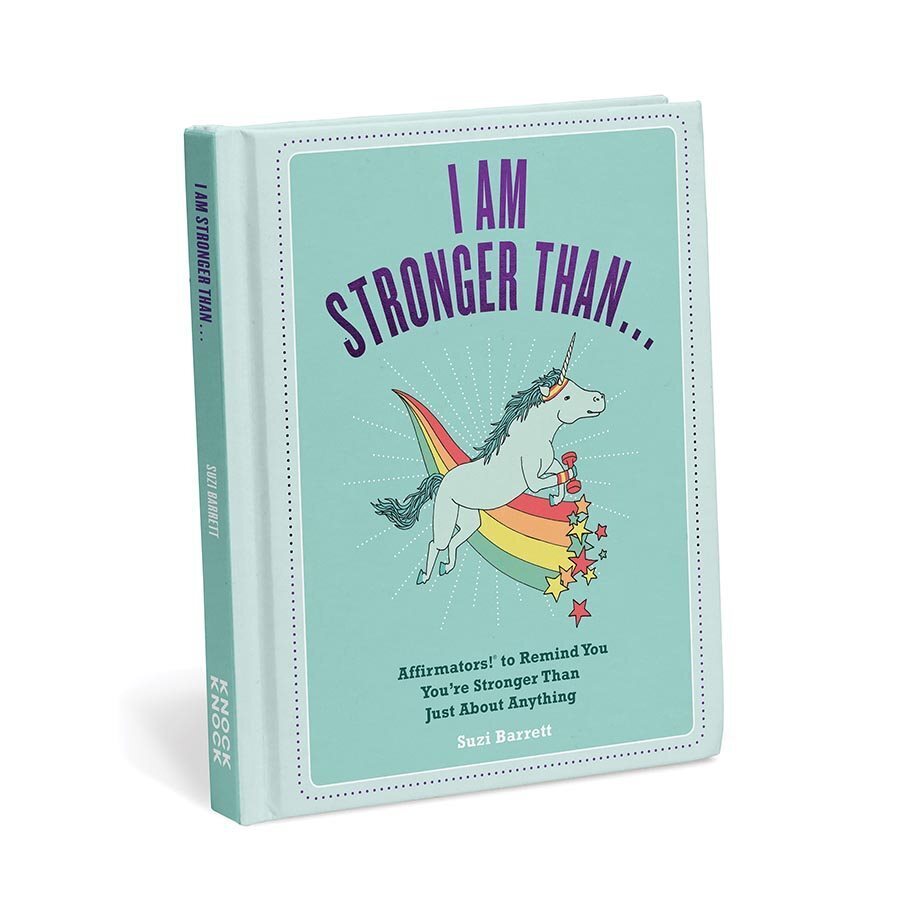 Knock Knock Affirmators Books - I Am Stronger Than