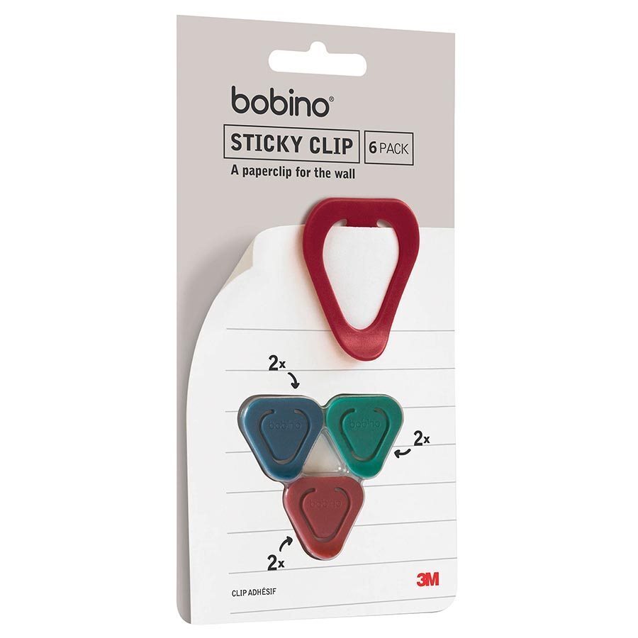 Bobino Sticky Clip - 6 Clips in a Pack