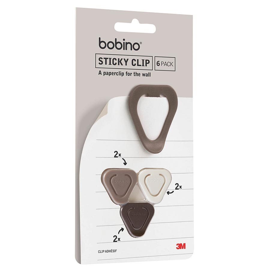 Bobino Sticky Clip - 6 Clips in a Pack