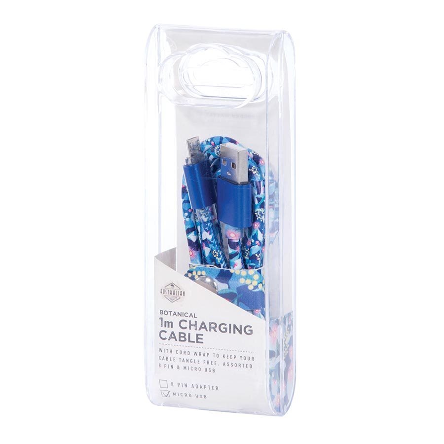 Australian Collection 1M USB Botanical Charging Cable