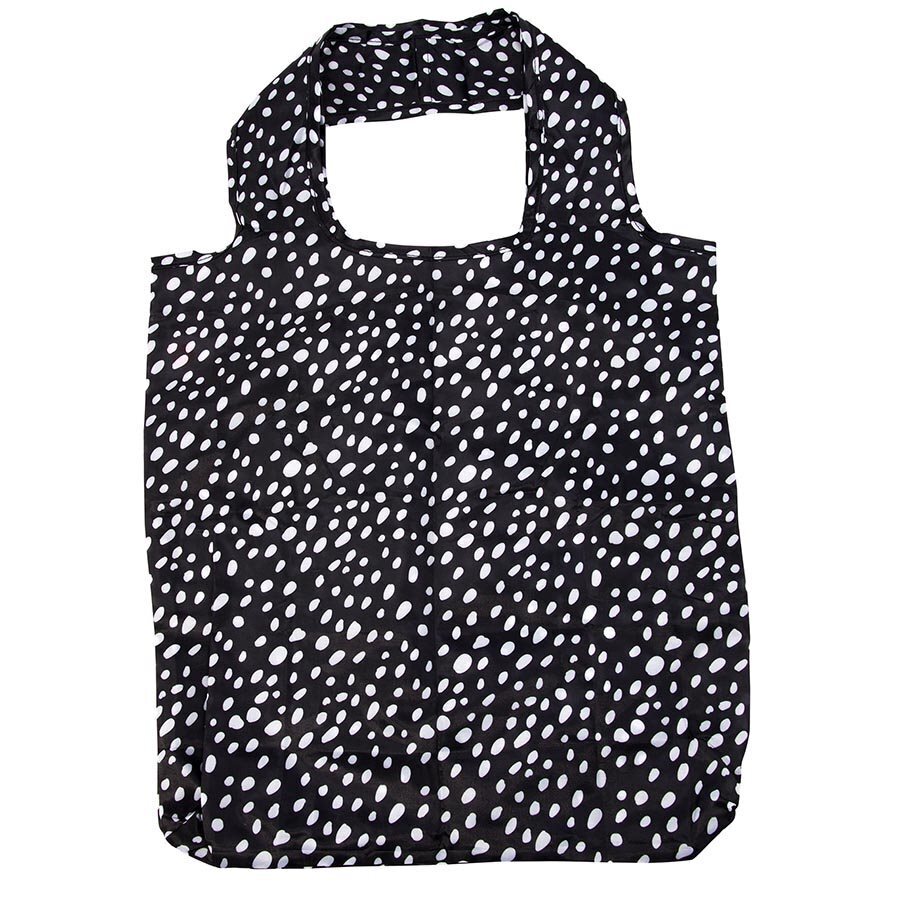IS Gift Foldable Shopper with Clip Monochrome (Set of 3) Assorted