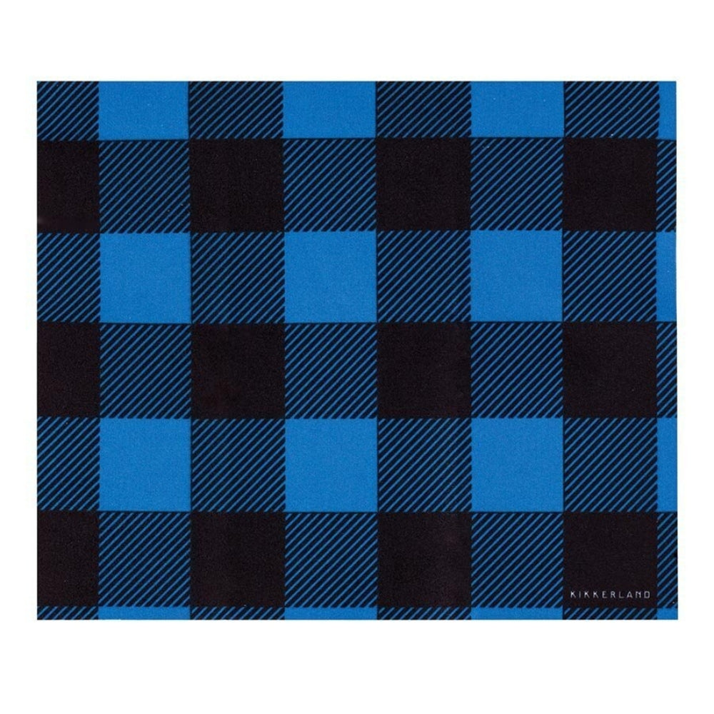 Kikkerland Buffalo Plaid Microfiber Cloth (Set of 3)