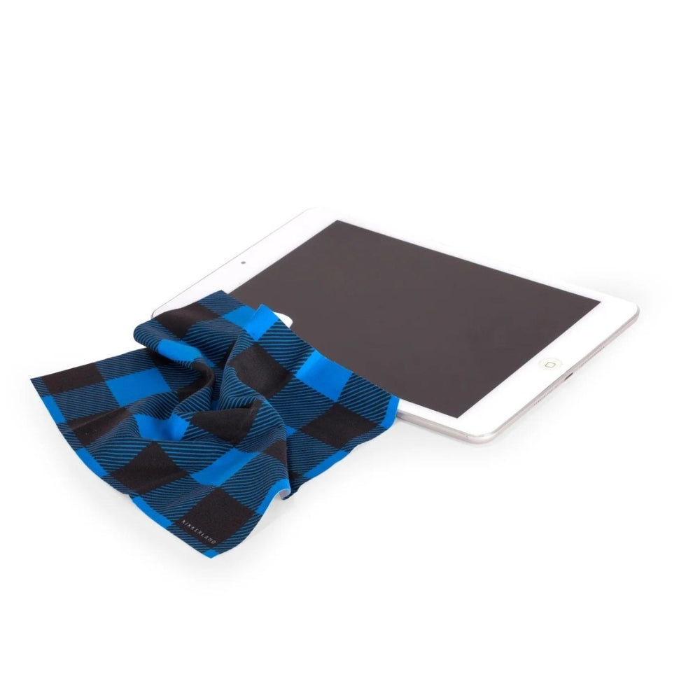 Kikkerland Buffalo Plaid Microfiber Cloth (Set of 3)