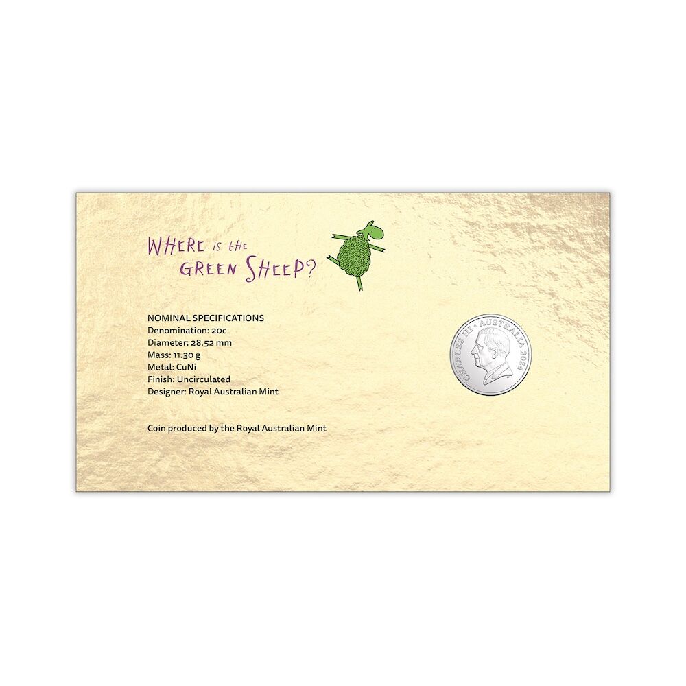 20th Anniversary Where is the Green Sheep? 20 Cent PNC