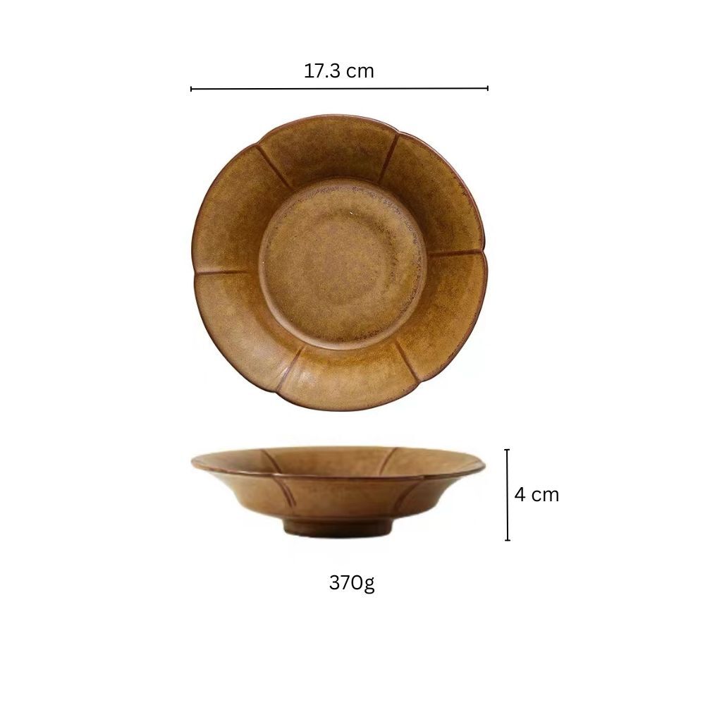 Rainwood Ceramic Dessert Plate 17cm