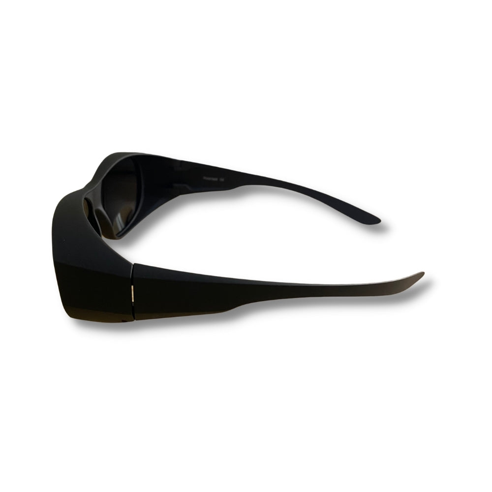 Polarised UV400 Fit Over Sunglasses - Carbon Black