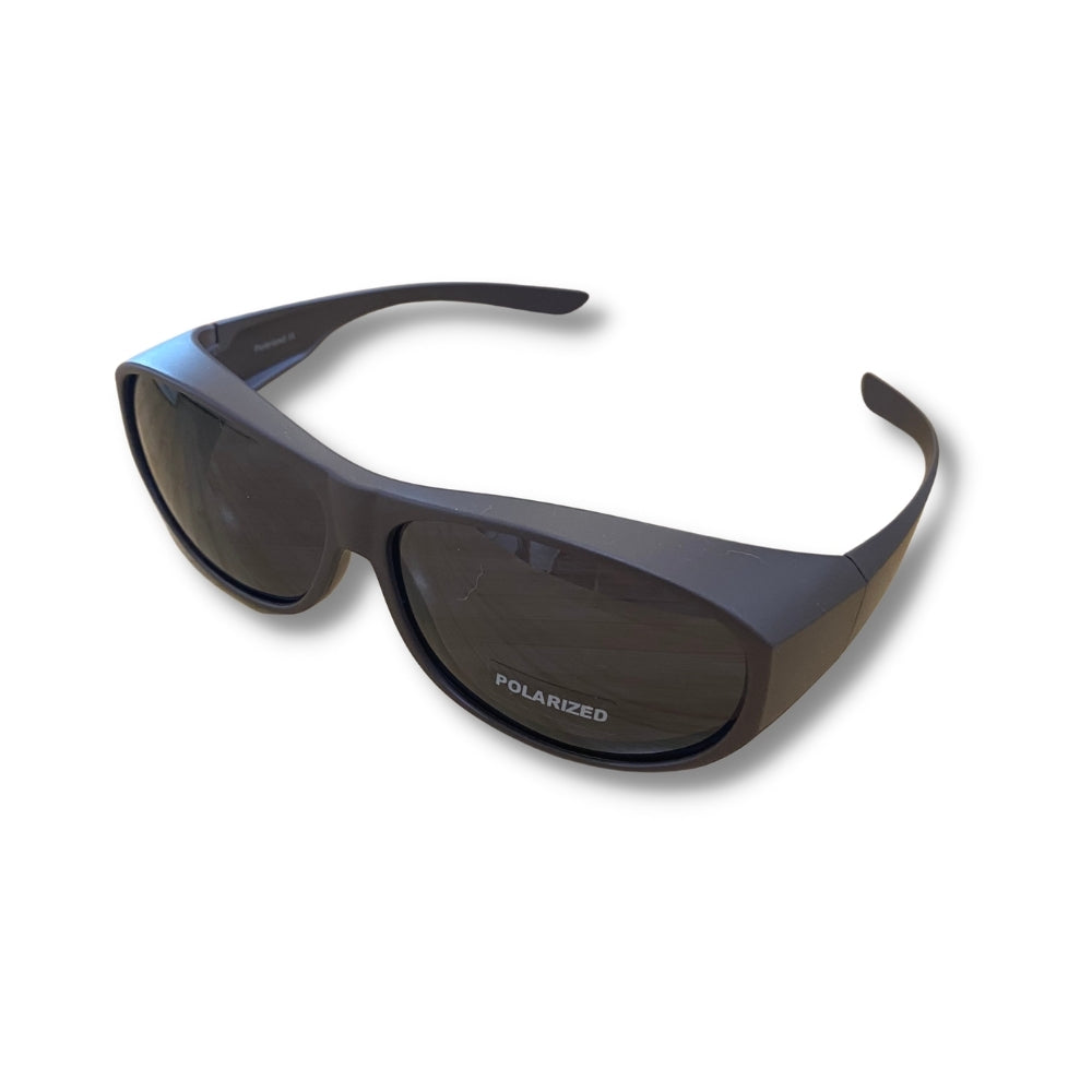 Polarised UV400 Fit Over Sunglasses - Matte Purple