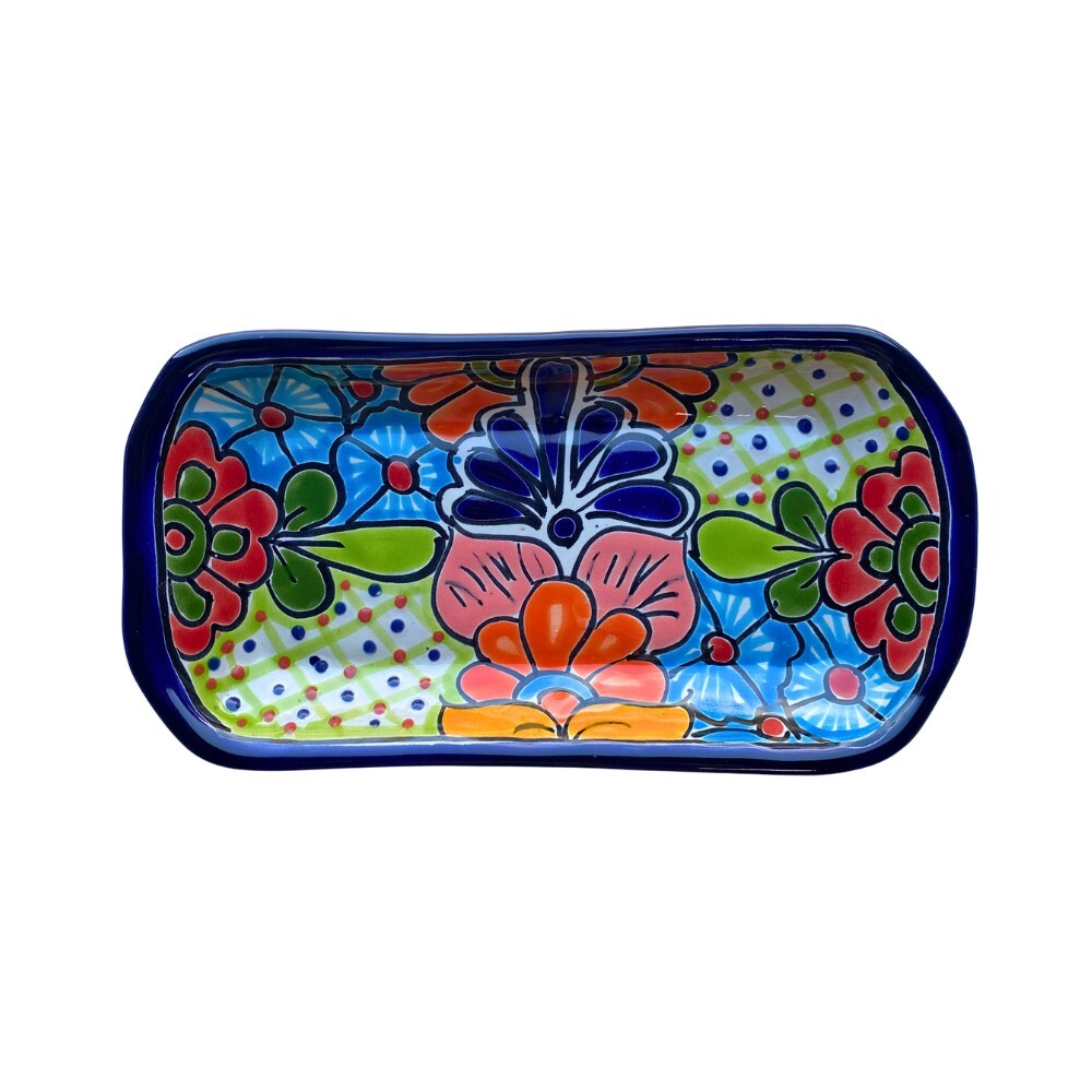 Mexican Talavera Serving Plate 22cm