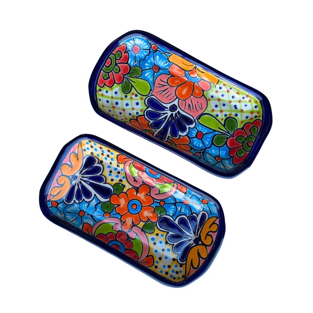 Mexican Talavera Serving Plate 22cm