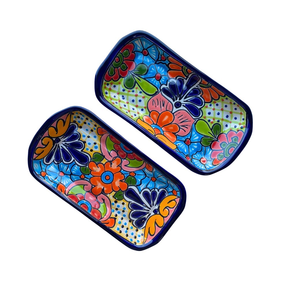Mexican Talavera Serving Plate 22cm