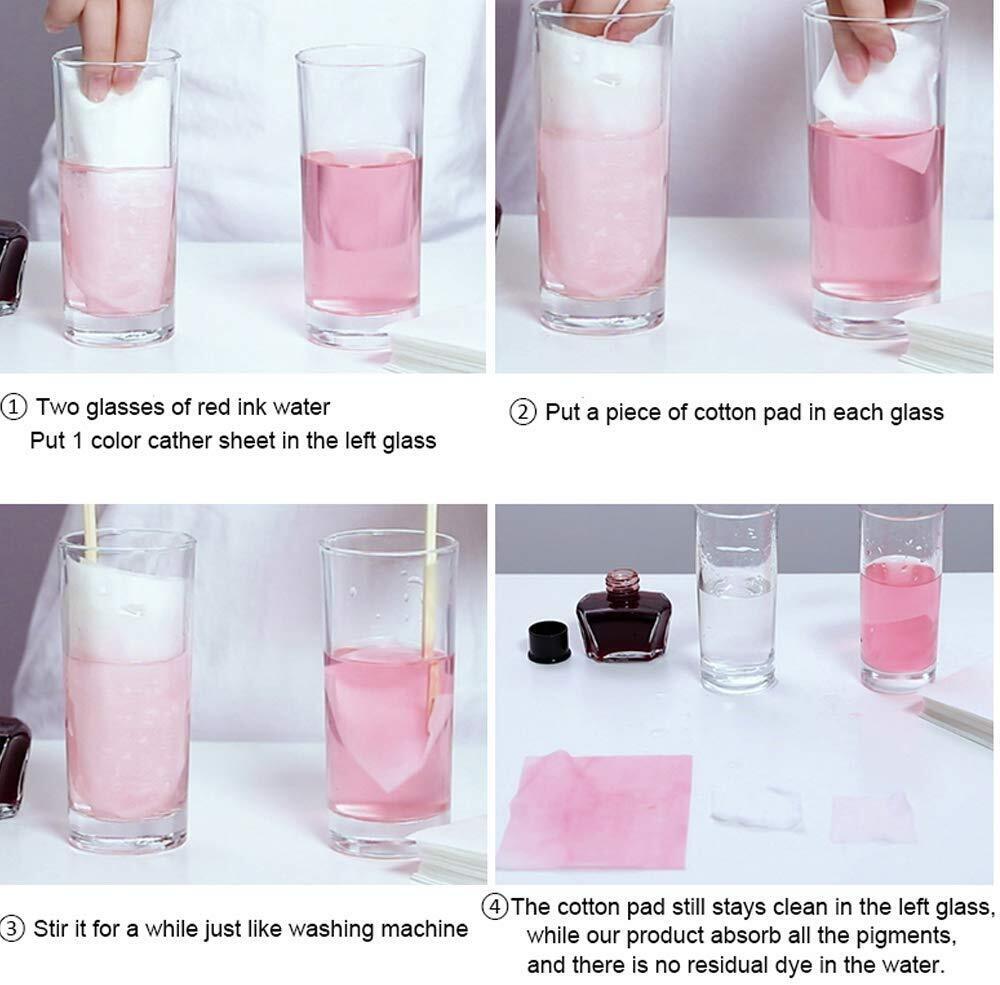Eco-Clean Colour Catcher 72 sheets Prevents Colour Runs