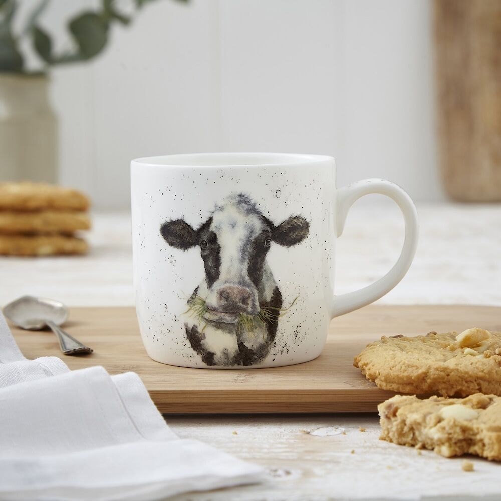 Royal Worcester Wrendale Designs Mug - Cow