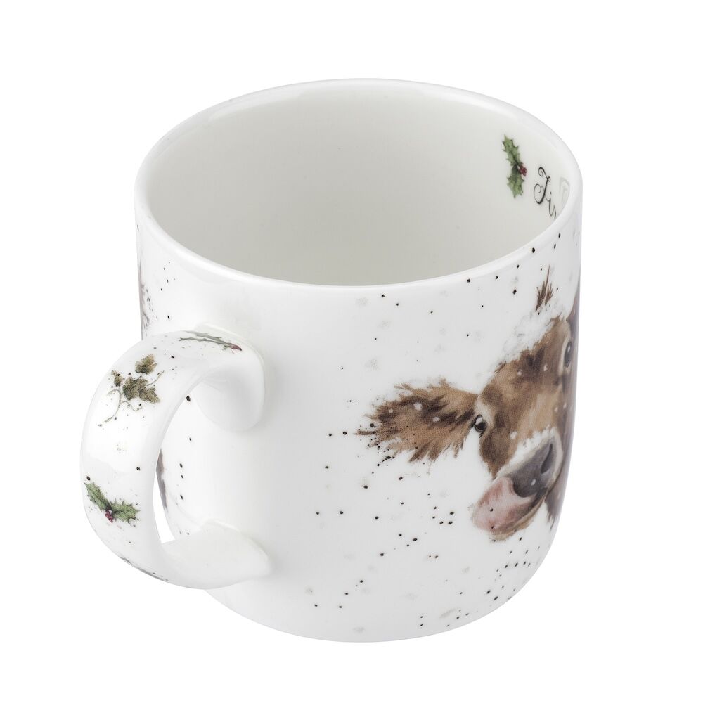 Royal Worcester Wrendale Designs Mug - Cow