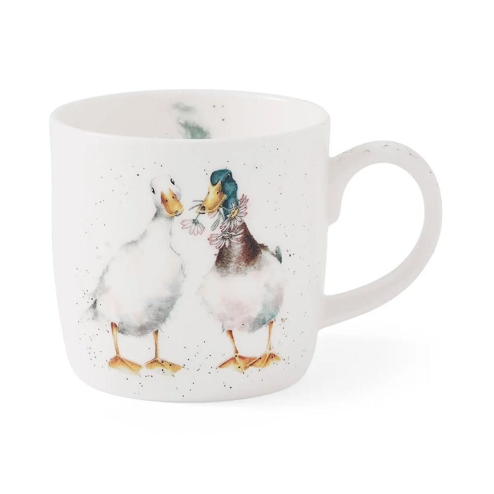 Royal Worcester Wrendale Designs Mug - Ducks Love