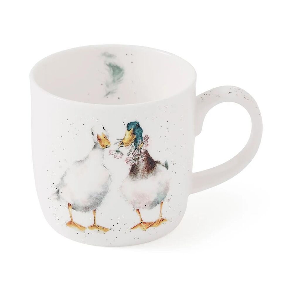 Royal Worcester Wrendale Designs Mug - Ducks Love