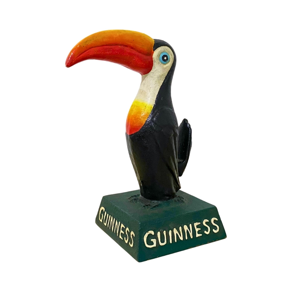 Guinness Beer Toucan Bird Cast Iron Statue Sculpture