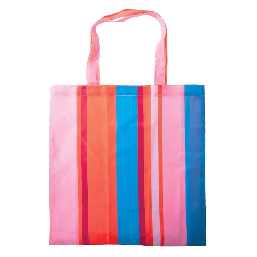 Recycled Material Foldable Shopper - Spots & Stripes (Set of 2)