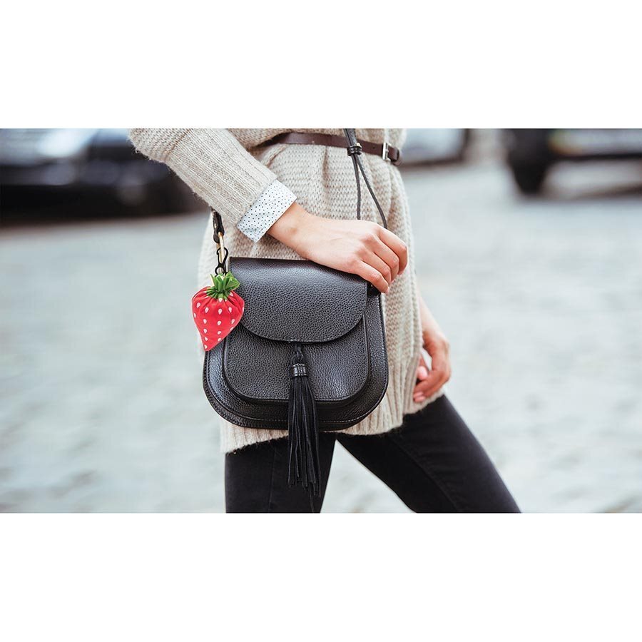 IS Gift Fold-up Lightweight Eco Bag Strawberry