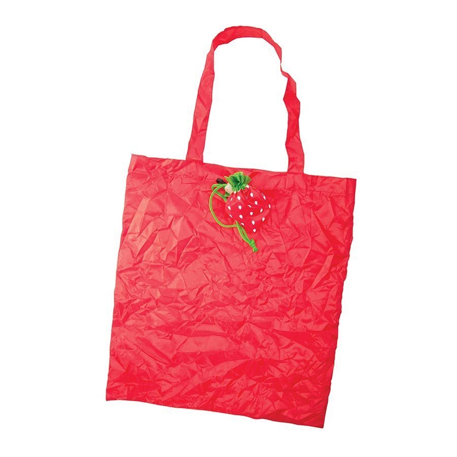 IS Gift Fold-up Lightweight Eco Bag Strawberry