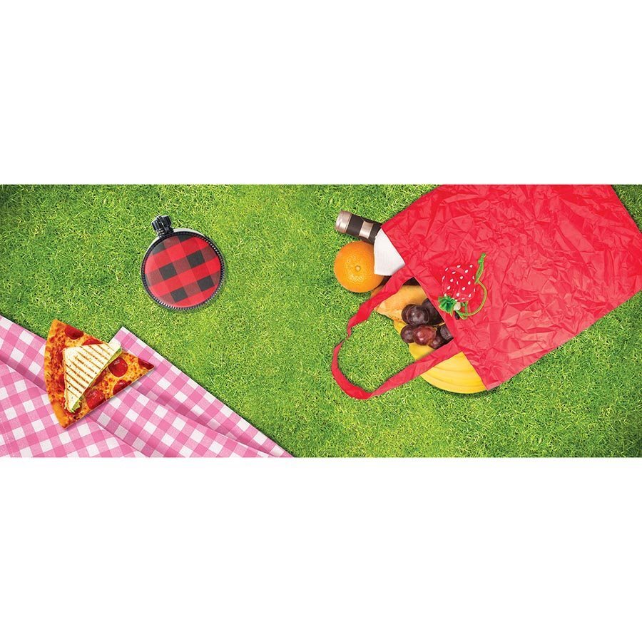 IS Gift Fold-up Lightweight Eco Bag Strawberry