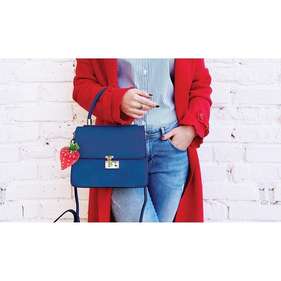 IS Gift Fold-up Lightweight Eco Bag Strawberry