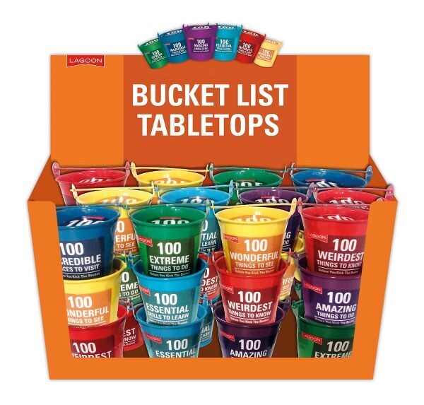 Lagoon Tabletop 100 Things Bucket Lists 6 Varieties