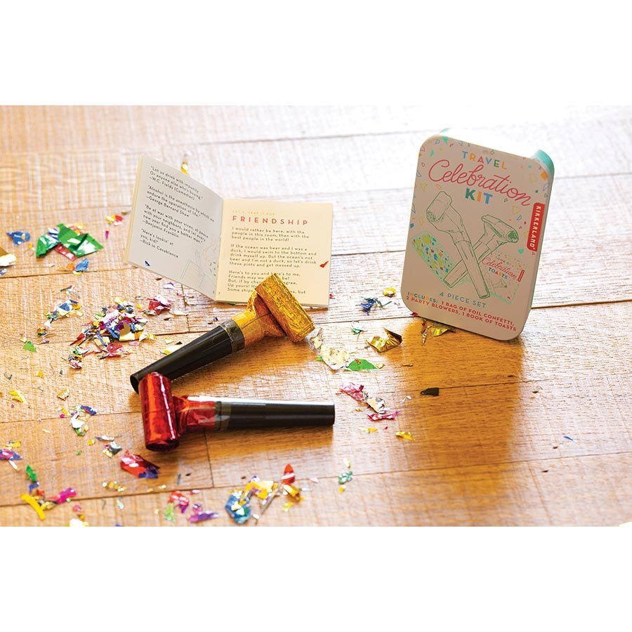 Kikkerland Travel Celebration Kit