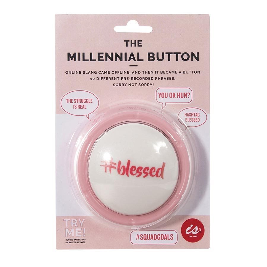 IS Gift The Millennial Button