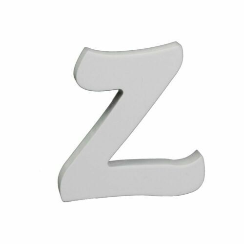 Splosh Wooden Small White Letter Z