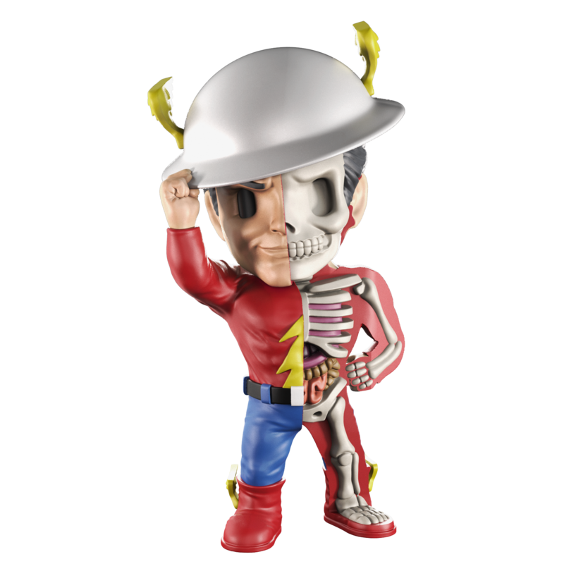 DC Comics Golden Age The Flash Skeleton XXRAY 4" Figure
