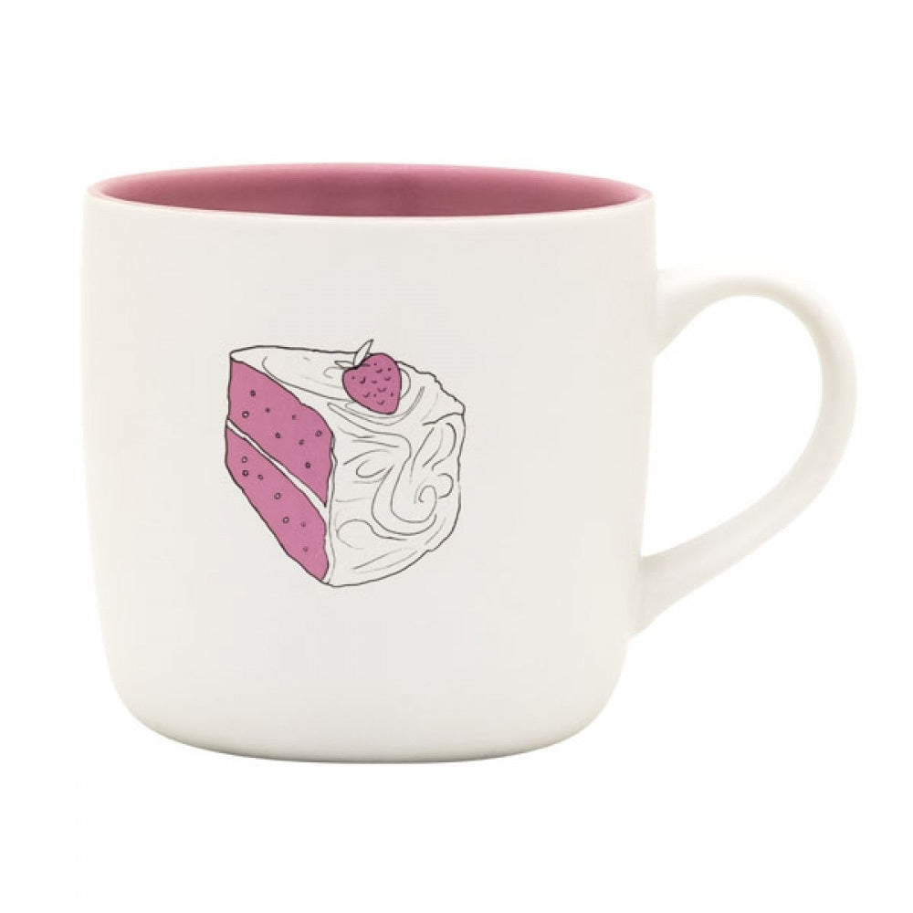 Recipease Cake Mug Pink Champagne