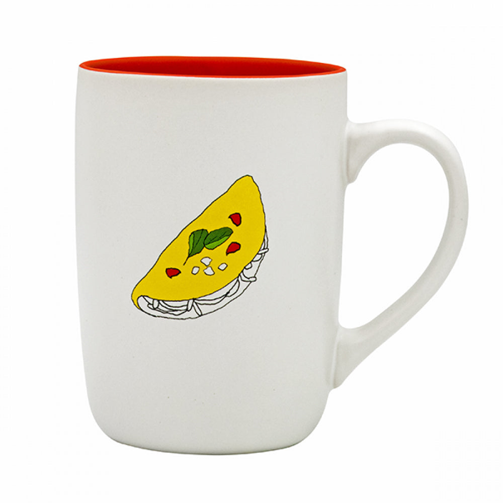 Recipease Brunch Mug Tomato Basil Omelette