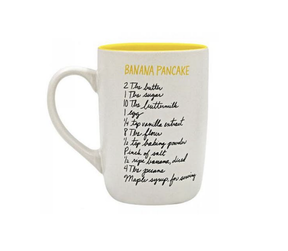 Recipease Brunch Mug Buttermilk Banana Pancake