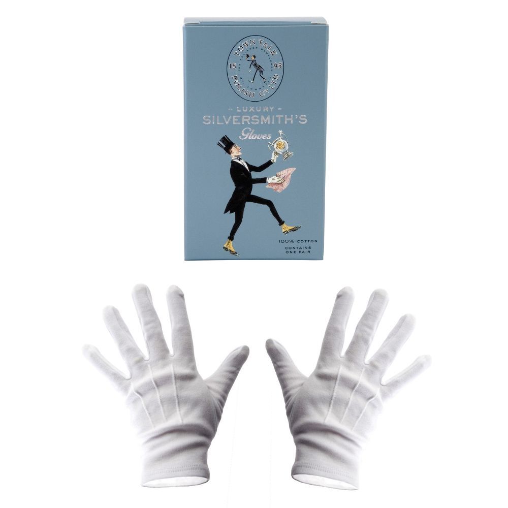 Town Talk Luxury Silversmith Jewellery Handling Gloves